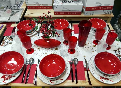 Piatti Natale 6 Persone Servizio Piatti Natale Omniacasa 18 Pezzi - Porcellana Decorata, Lavastoviglie E Microonde Piatti Alberi Natale