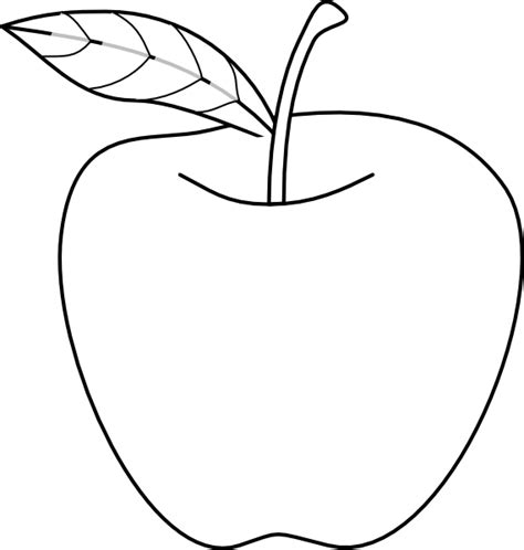 apple drawing png