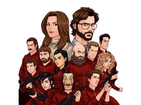 Money Heist Mask PNG 的图像结果