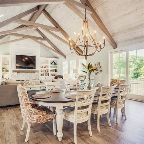Shiplap Vaulted Ceiling With Beams - Stained shiplap ceiling with white ...