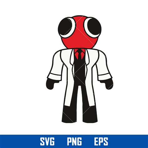 Red Rainbow Friends Svg, Red From Rainbow Friends Svg, Rainb - Inspire ...