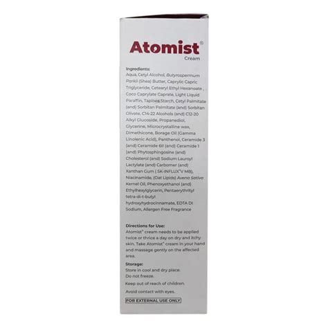 Atomist Cream | Uses, Side Effects, Price | Apollo Pharmacy