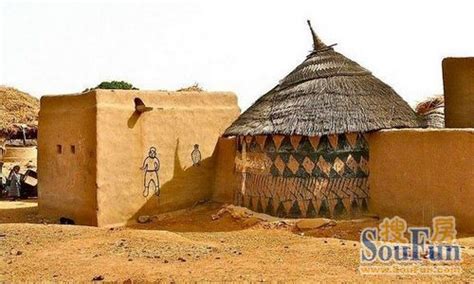 堪比艺术杰作的非洲村庄的房屋【木材圈】 - 木材文化 - 木材圈
