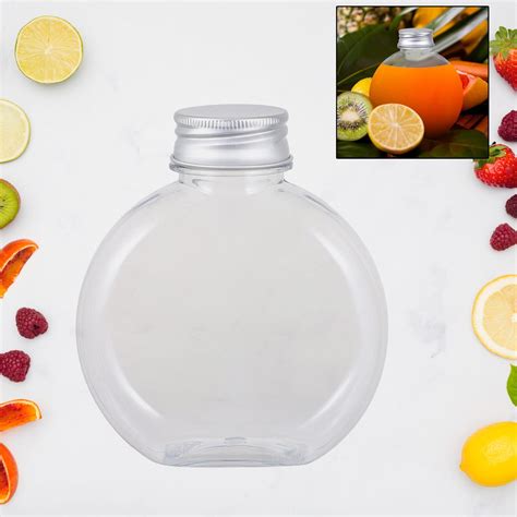 Multipurpose Transparent Round Clear Plastic Container (1 Pc ...