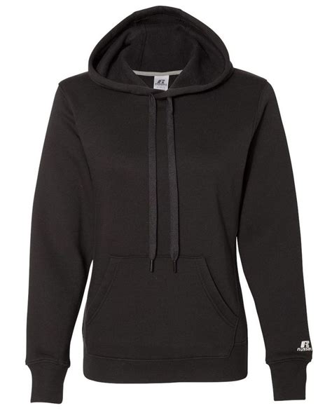 Russell Athletic LF1YHX Womens Lightweight Hooded Sweatshirt
