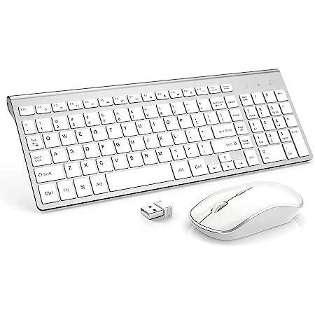 Amazon.in: Buy J JOYACCESS Wireless Keyboards Combo Full-size Whisper ...
