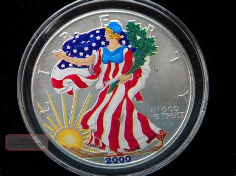 1 Oz Silver Dollar Value 2000 Liberty