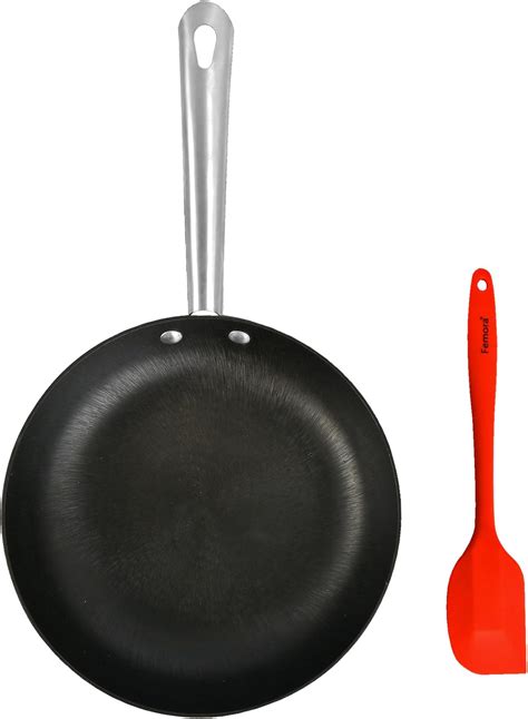 Buy Femora Preseasoned Cast Iron 20 cm Fry Pan, Non Toxic and Coating ...