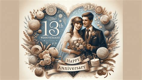 13 year wedding anniversary symbol | Honestweddingadvice.com