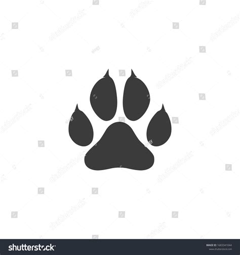 Tiger Paw Prints Clip Art