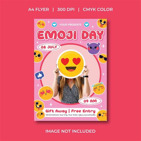 Herz Emoji Flyer-Vektoren – Lade kostenlose, hochwertige Vektoren von ...
