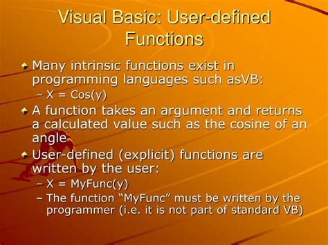 Visual Basic Function 的图像结果