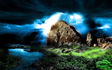 Cool 3D Nature Wallpaper