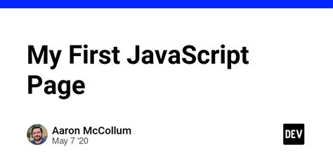 Image result for JavaScript First Website