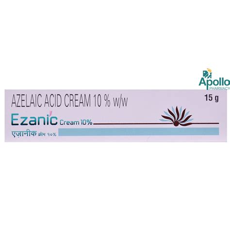 Ezanic 10% Cream 15 gm Price, Uses, Side Effects, Composition - Apollo ...
