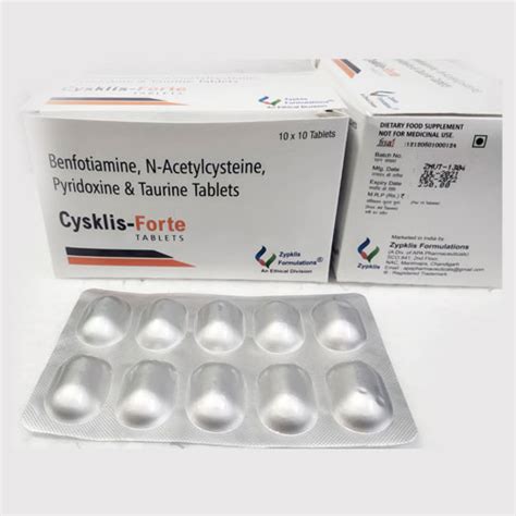 CYSKLIS-FORTE Tablets APA PHARMACEUTICALS