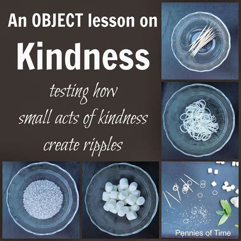 Image result for Kindness Object Lesson
