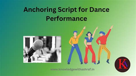 Image result for Anchoring Script for Dance Performance