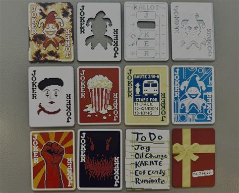 Burnt Joker - Balatro Joker 3D Printing Physical Card - Etsy