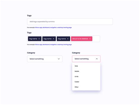 Vertical Tag UI Design 的图像结果