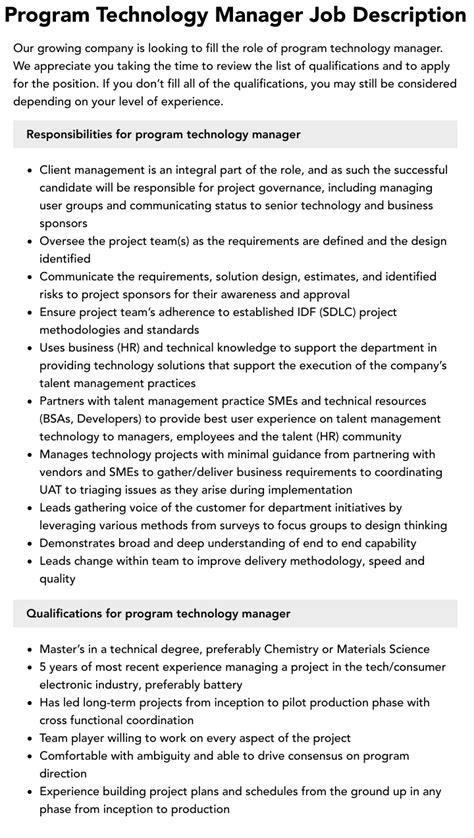 technology manager services facebook message