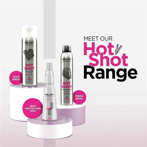 BBlunt Hot Shot Heat Protection Mist with Grapeseed Oil & Provitamin B5 ...