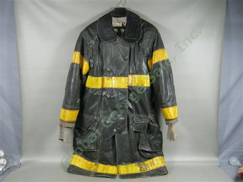 Vtg Chicago Fire Department Midwestern Winter Firefighter Bunker ...