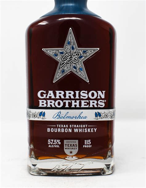 Garrison Brothers, Balmorhea, Texas Straight Bourbon Whiskey, 750ml ...