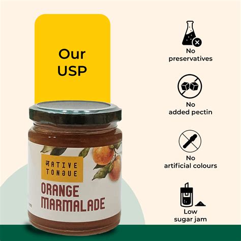 Orange Marmalade | 70% Fruit | Low Sugar – Native Tongue