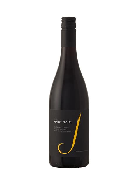 Explore J Vineyards Pinot Noir V22 750ML Wine Online | The Barrel Room