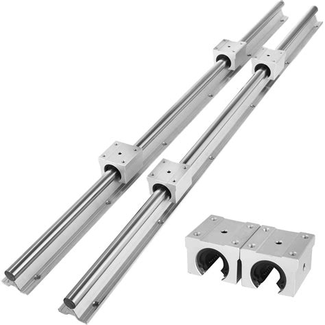 VEVOR Linear Rail 2 Set SBR20-1000mm 2 Linear Rail India | Ubuy