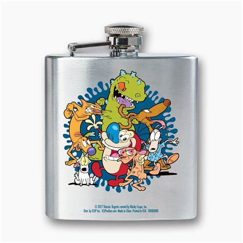 Buy ICUP Nickelodeon - Nick 90s Animated Legends Dance 8oz. Stainless ...