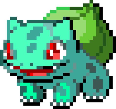 16-bit Bulbasaur - Pixel Art Pokemon Bulbasaur (1200x1200), Png Download