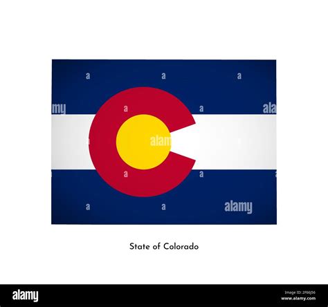 Colorado Flag Vector