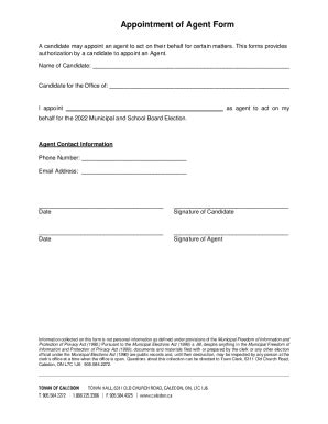 Fillable Online Appoint of Agent form - StudyLink Fax Email Print ...