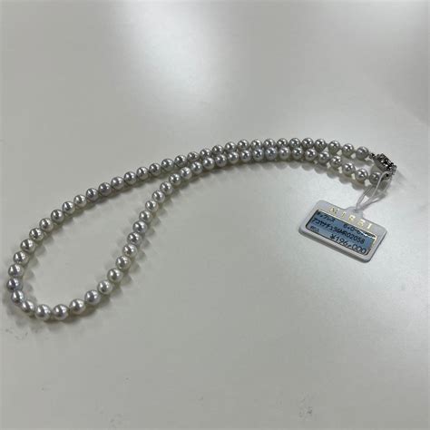 （接预定 2周到）日本珠宝 akoya无调色天然灰5-5.5mm – chuxinxiaopu