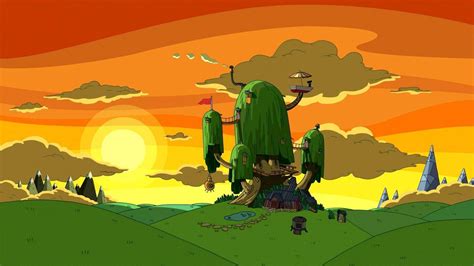 Adventure Time Back Drops Landscape 的图像结果