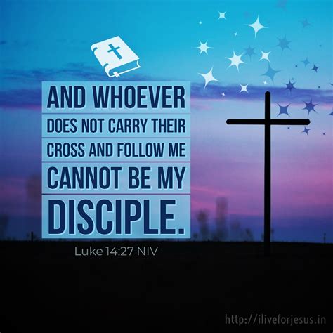 Carry Your Cross - I Live For JESUS