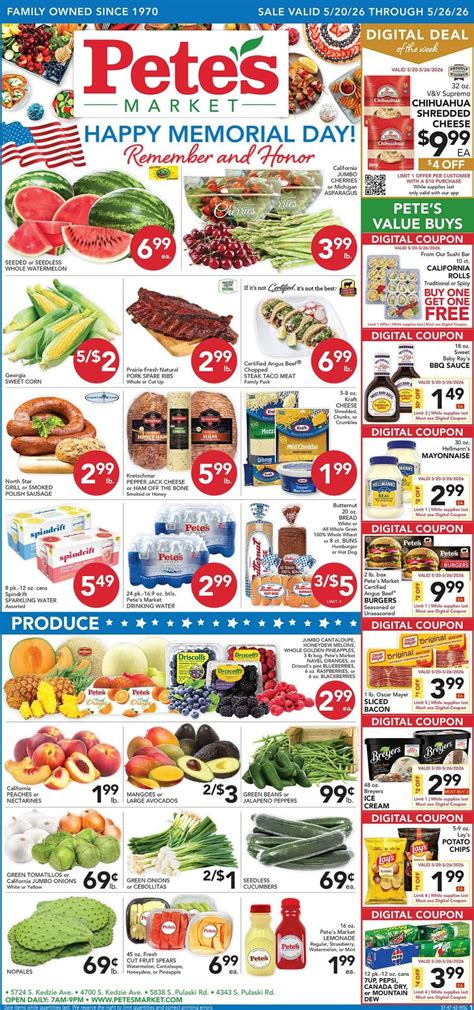 Petes Fresh Market Weekly Ad Updated This Week