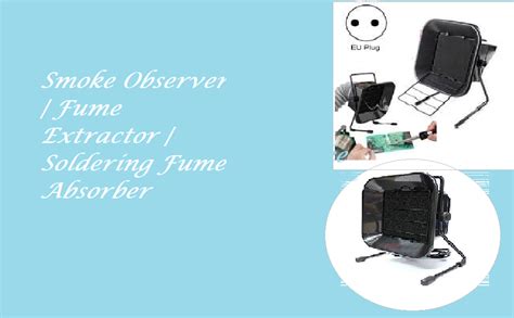 SES Supreme-Bench Top Smoke Observer | Fume Extractor | Soldering Fume ...