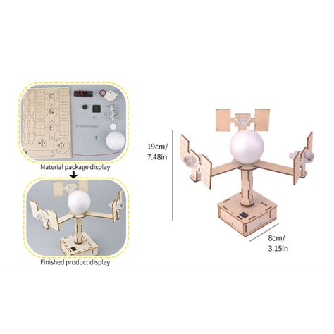 Pludo GPS Satellite Model DIY Kit – Satellite Communication Experiment ...