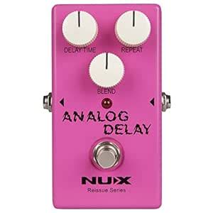 NUX Analog Delay Guitar Effect Pedal 100% analogue circuit,warm ...
