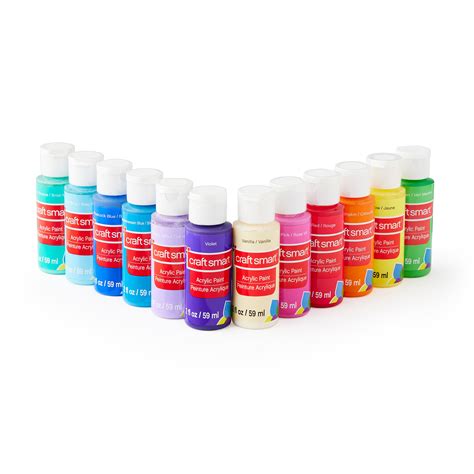 12 Color Bright Acrylic Paint Value Pack by Craft Smart® | Michaels