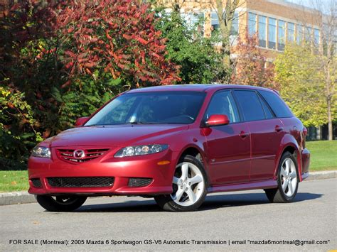 2005 Mazda 6 Sportwagon FOR SALE (Montreal): FOR SALE: 2005 Mazda 6 Sportwagon GS-V6 Automatic ...