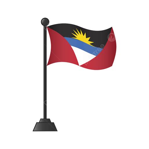 Antigua Flag, Antigua, Barbuda, Flag PNG and Vector with Transparent ...