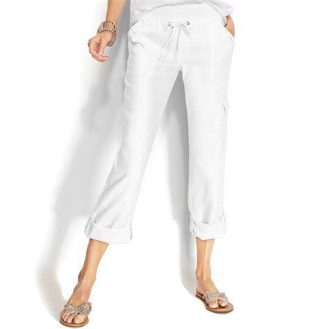 Women's Linen Pants Petite at Ellis Brashears blog