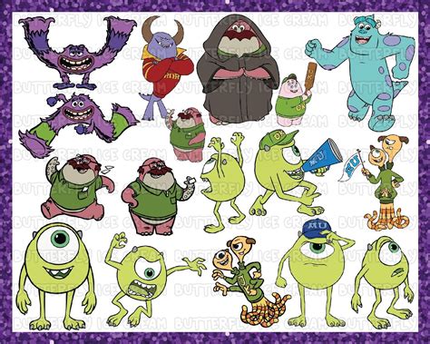 Monsters Inc Characters Names List