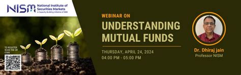 Understanding Mutual Funds - National Institute of Securities Markets ...