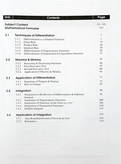 SAP O Level Essential Study Guide : Additional Mathematics - Calculus ...