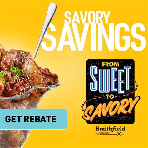Earn rebates and save up to a total of $250 per individual foodservice ...